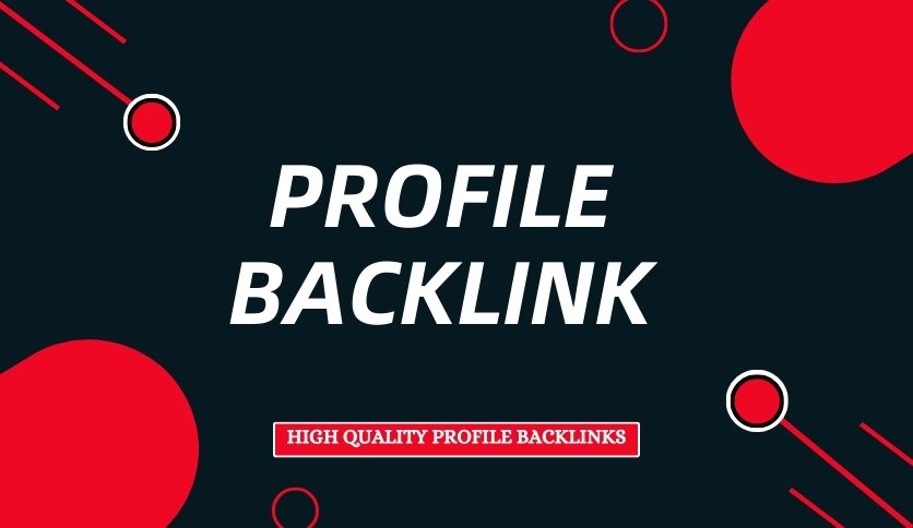 HQ Profile Backlink Service